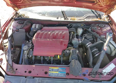 2006 Pontiac Grand Prix Gxp из США, поврежденный, VIN 2G2WC55C061151035